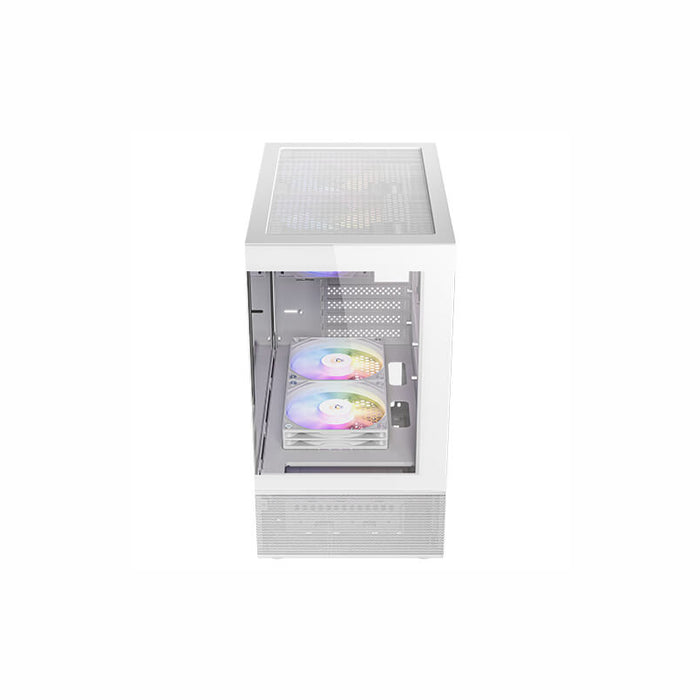 Antec CX200M Elite Micro-ATX | ITX RGB Mini-Tower Gaming Chassis - White-2