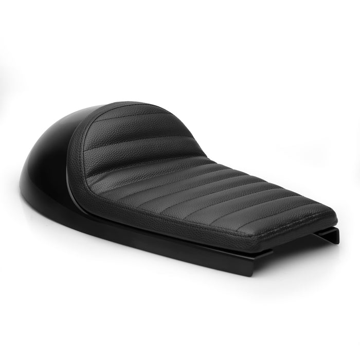 Café Racer Seat Hard Hump Black