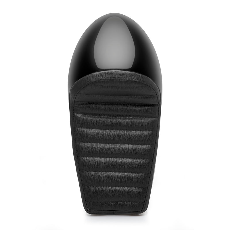 Café Racer Seat Hard Hump Black