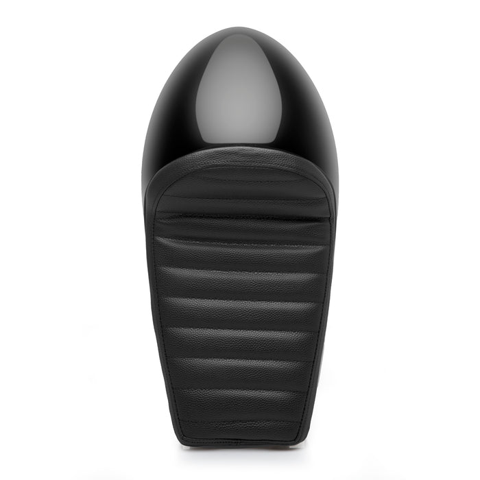 Café Racer Seat Hard Hump Black