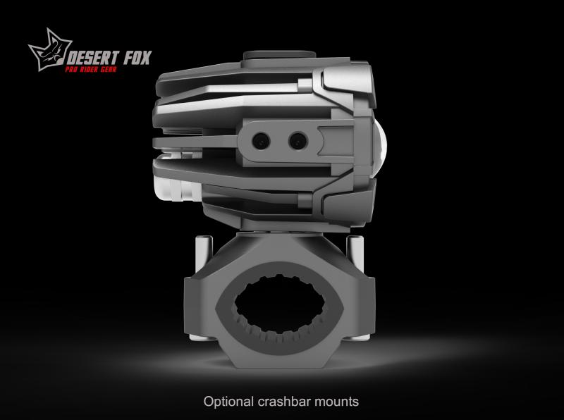 Desert Fox Crash Bar Spot Light mounts