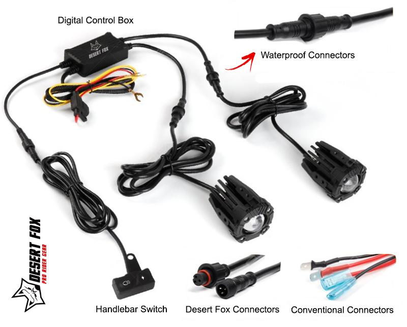 Desert Fox Raptor LED Spot Light Kit