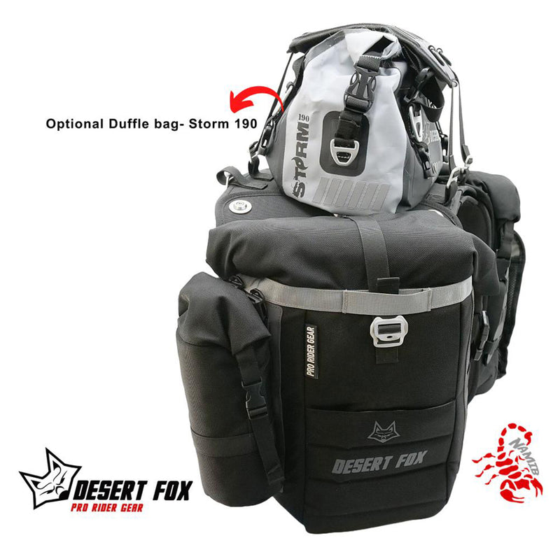 Desert Fox Motorcycle Rackless Pannier Bags
