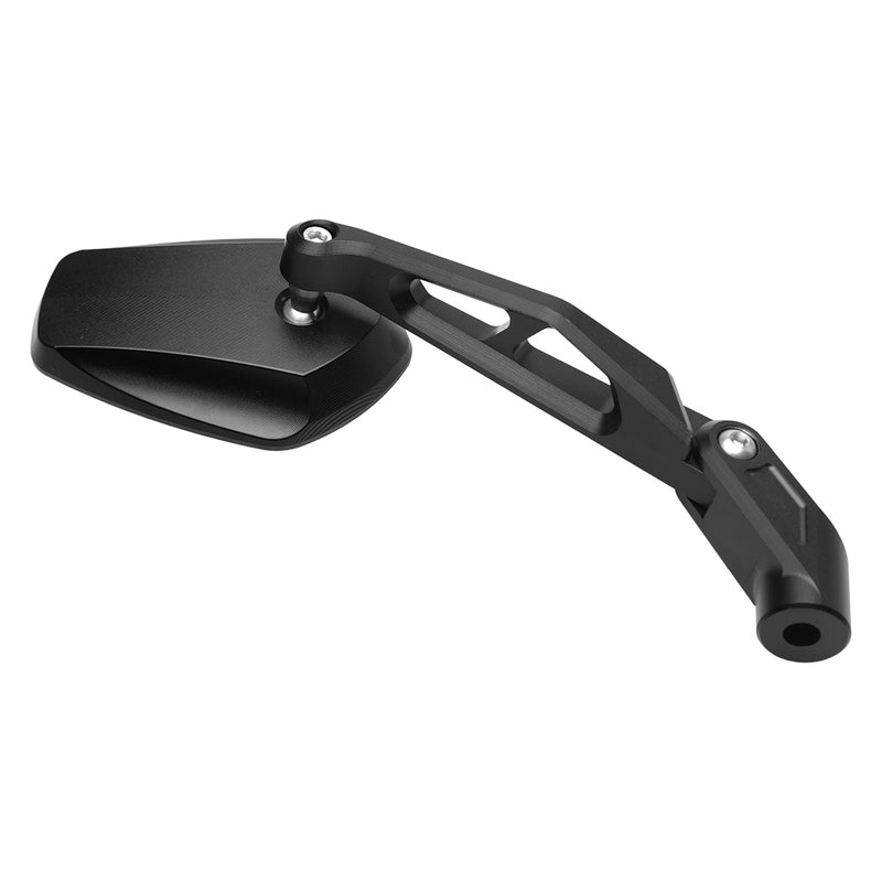 Desert Fox Pro Aluminium Folding Motorcycle Mirror Set - Universal