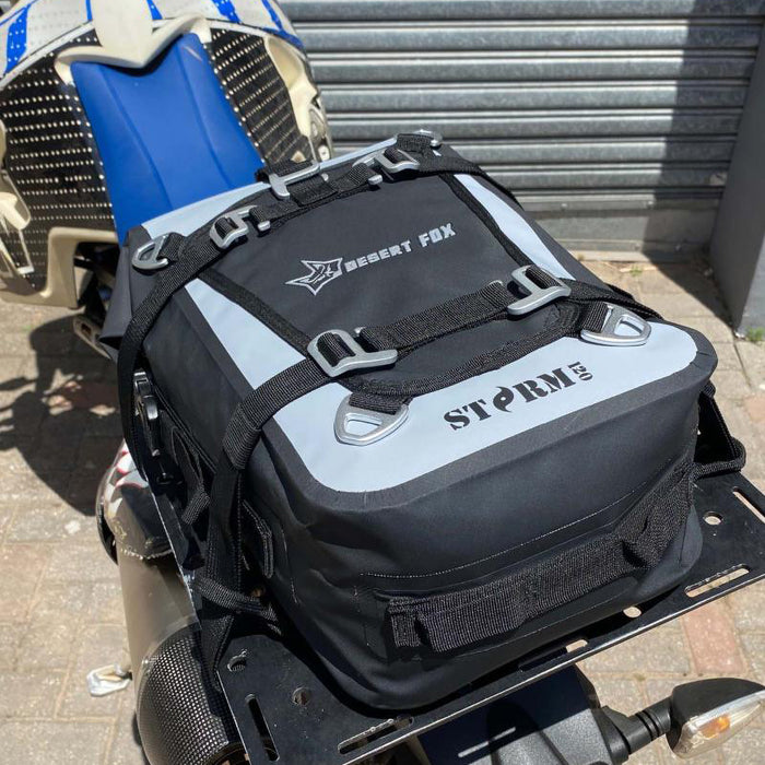 Desert Fox Storm 120 Waterproof Rear Tail Bag & Mini Backpack