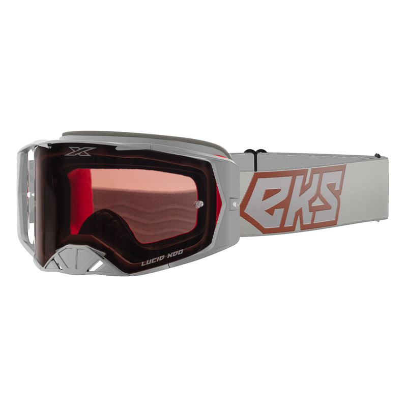EKS X-Brand Lucid Goggles Grey Copper-Auburn Afterburner Lens