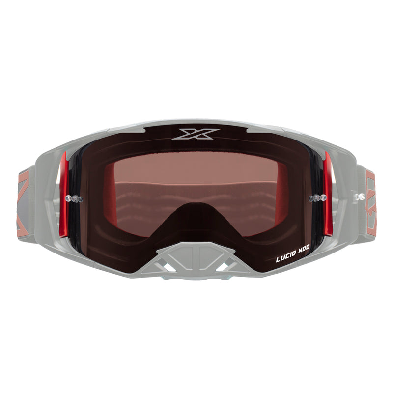 EKS X-Brand Lucid Goggles Grey Copper-Auburn Afterburner Lens