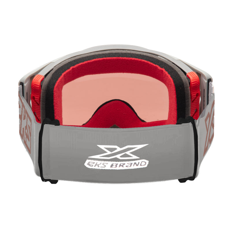 EKS X-Brand Lucid Goggles Grey Copper-Auburn Afterburner Lens