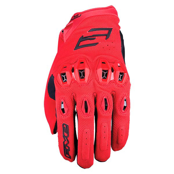 FIVE STUNT EVO2 Short Stunt Gloves Red