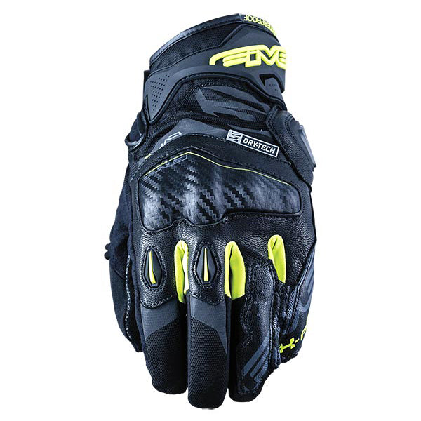 FIVE X-RIDER WP Gloves Black & Yellow