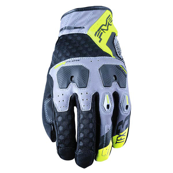 FIVE TFX3 AIRFLOW Gloves Grey, Yellow & Black