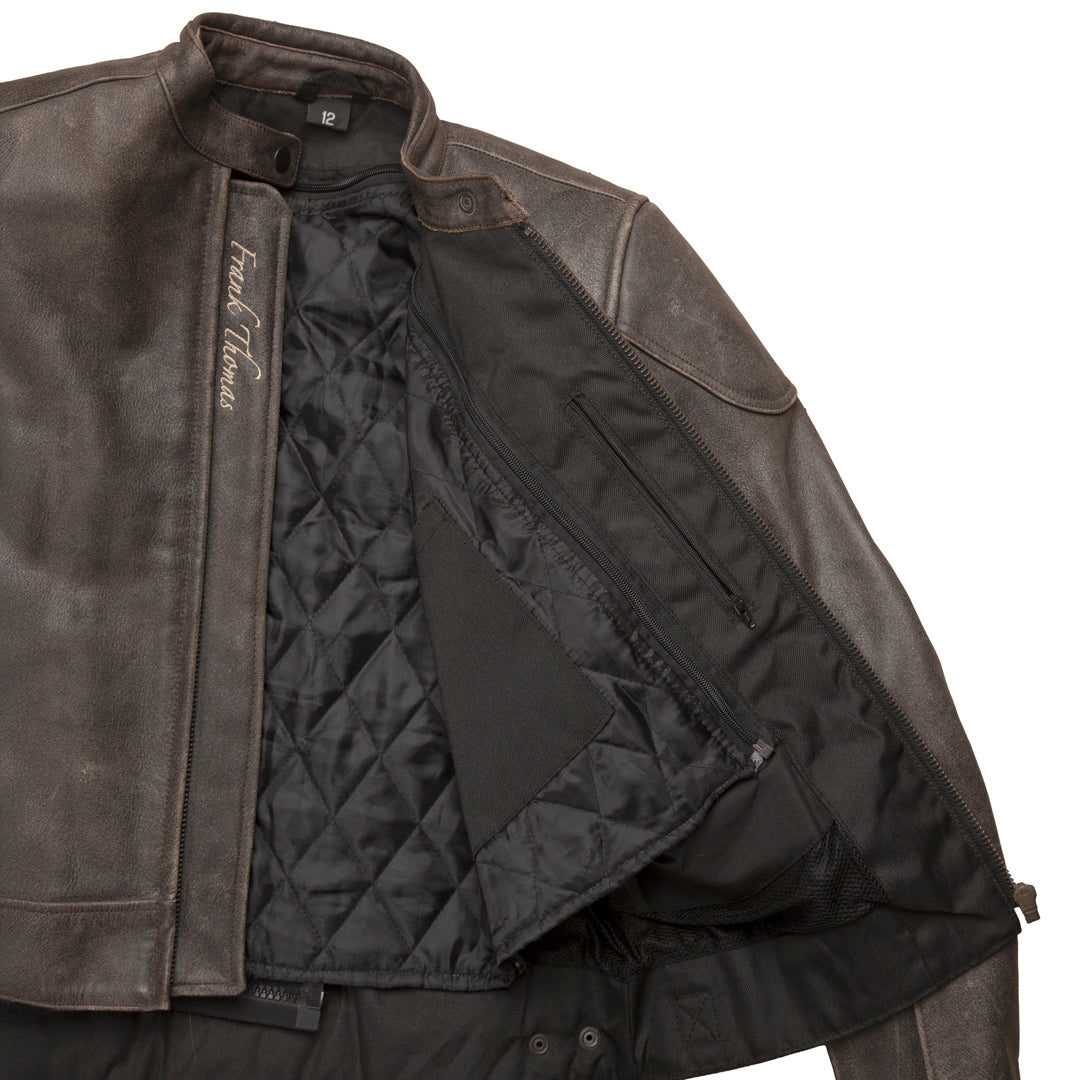 Frank Thomas Ladies Leather Jacket — Maxinc