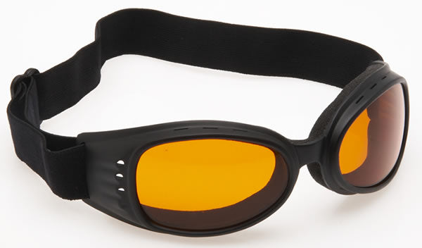 Amber Motorcycle Goggles