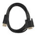 Gizzu 1080P DisplayPort to VGA Cable 1.8m Poly-2