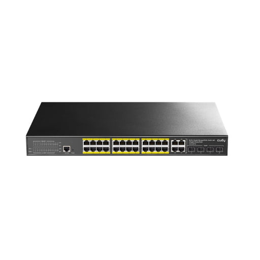 Cudy 24 Port Layer 2 Managed Gigabit PoE Switch-0