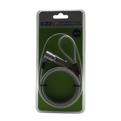 GIZZU 1.8m Nano Combination Lock Security Cable-1