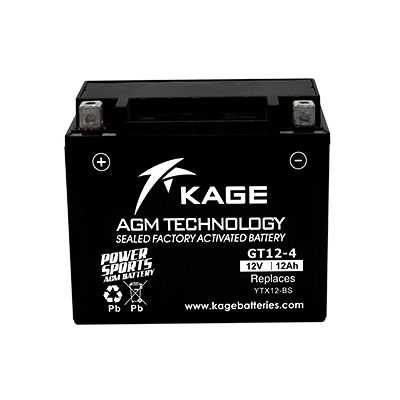 Kage Sealed Battery GT12-4  Maintenance Free Series