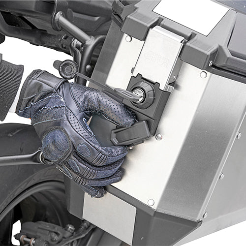 Givi Trekker Alaska Silver 36ltr Set Hard Panniers