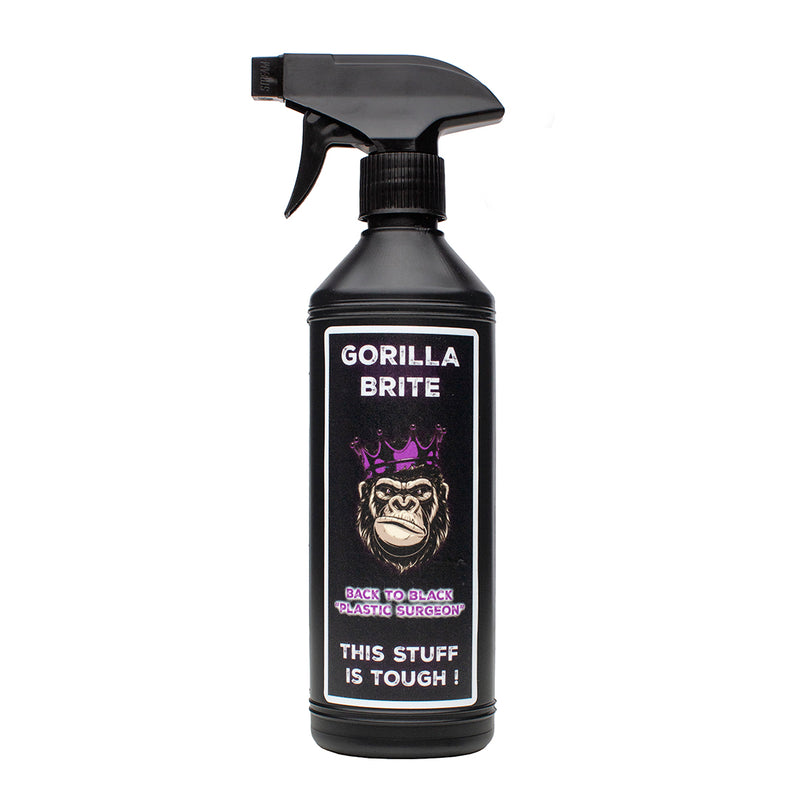 Gorilla Brite “Plastic Surgeon” Back to Black