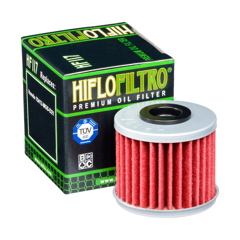 HIFLOFILTRO HF117 Premium Oil Filter