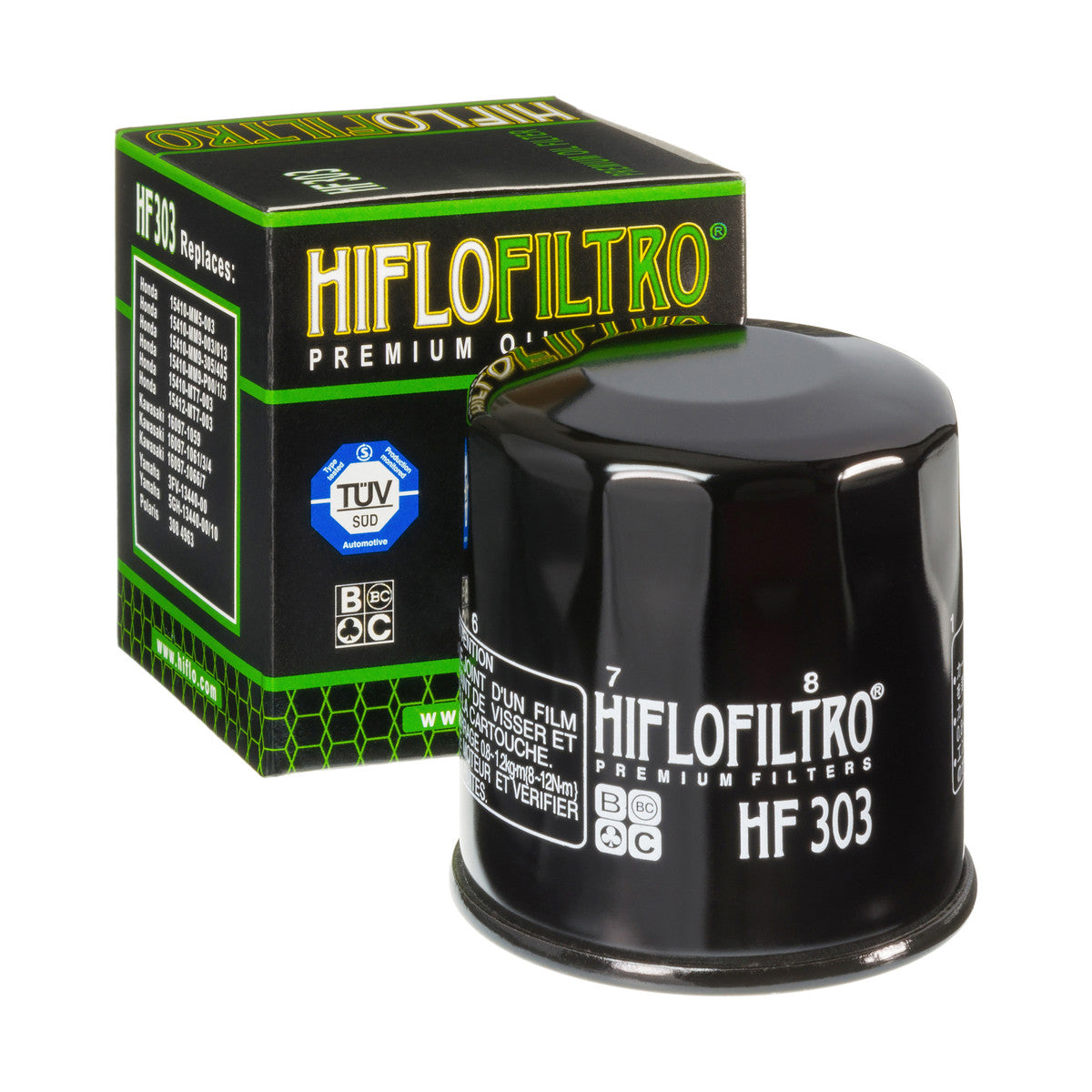 HIFLOFILTRO HF303 Premium Oil Filter — Maxinc