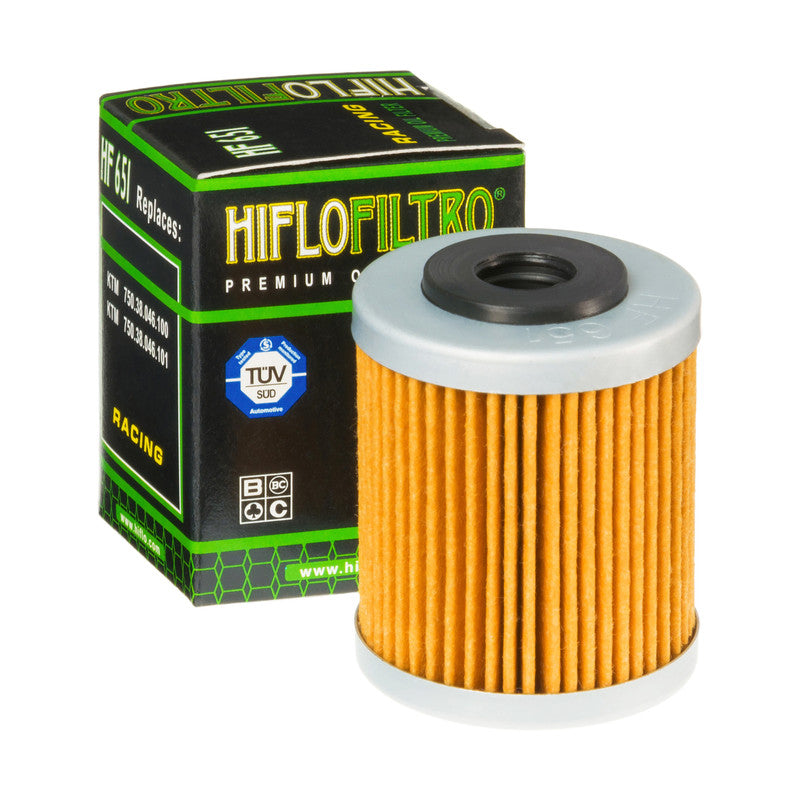 HIFLOFILTRO HF651 Premium Oil Filter