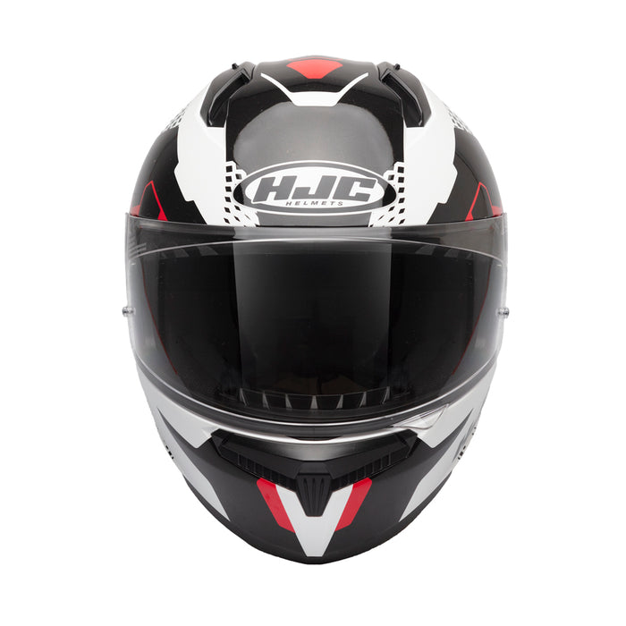 HJC C10 Aspa Full-Face Helmet Red/White/Black