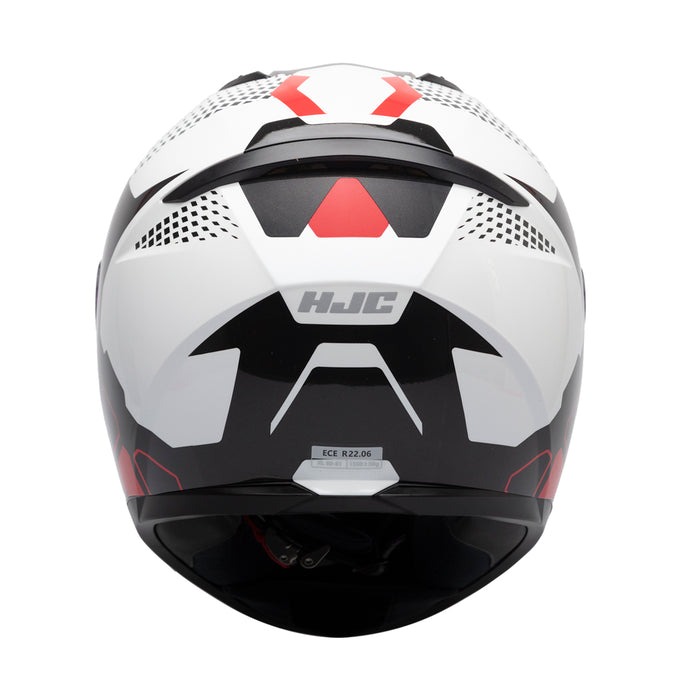 HJC C10 Aspa Full-Face Helmet Red/White/Black