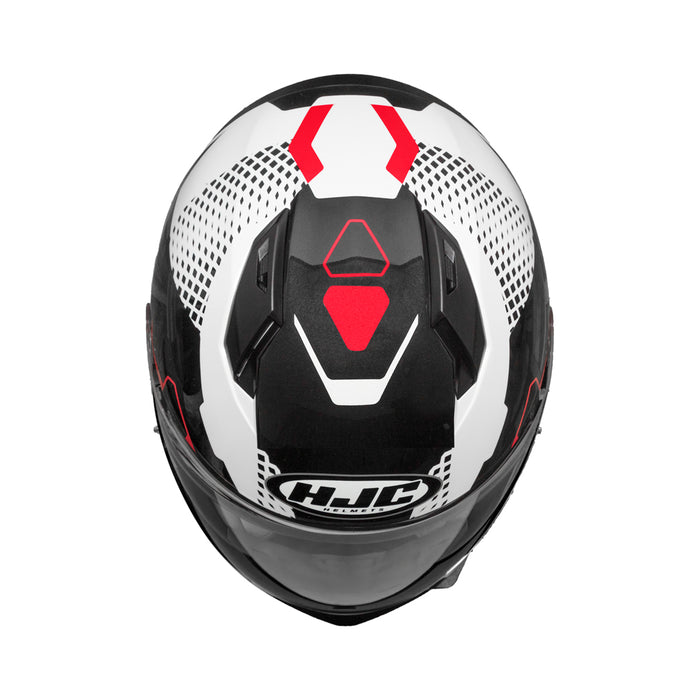 HJC C10 Aspa Full-Face Helmet Red/White/Black