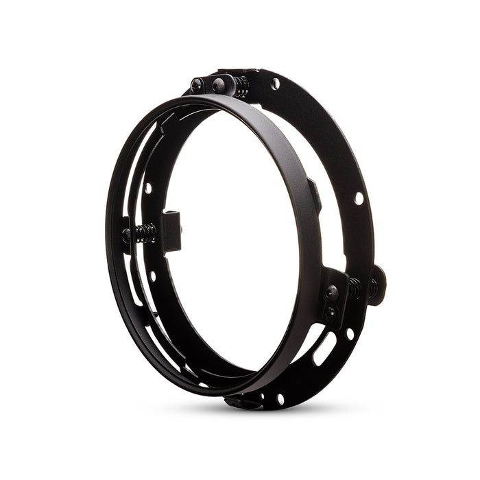 Max-Inc Black 7-Inch LED DayMaker Headlight Mounting Ring & Bracket for Harley Davidsons