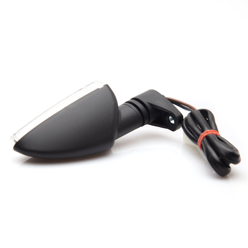 Indicator Halogen Oval Side Mount - Black - Clear Lens