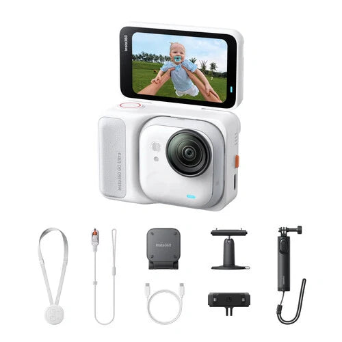Insta360 - GO Ultra Creator Bundle Arctic White