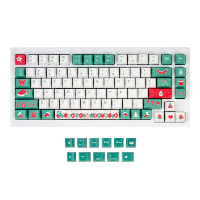 Keychron Dye-Sub PBT Full Keycap Set - Christmas Tree-0