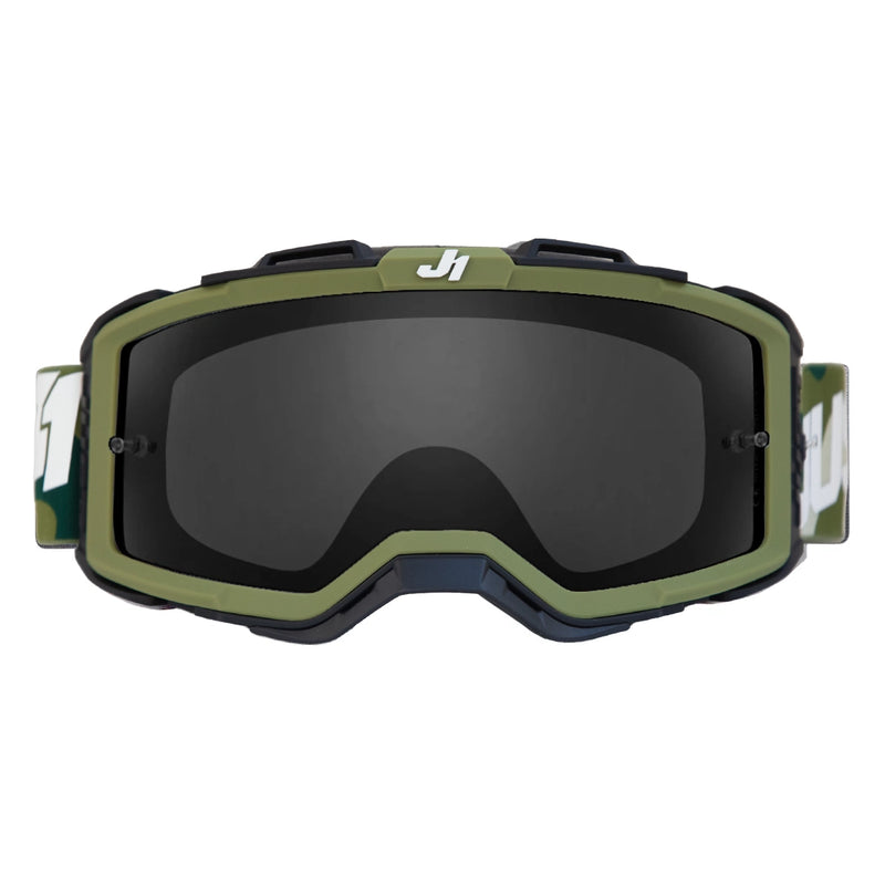 JUST1 Nerve Absolute Camo Goggles Green/Black