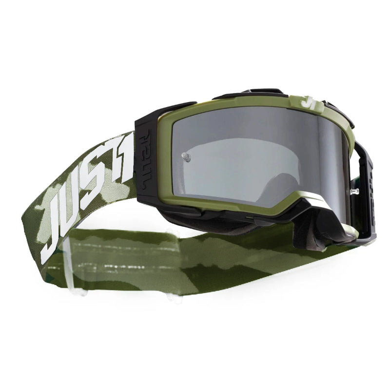 JUST1 Nerve Absolute Camo Goggles Green/Black