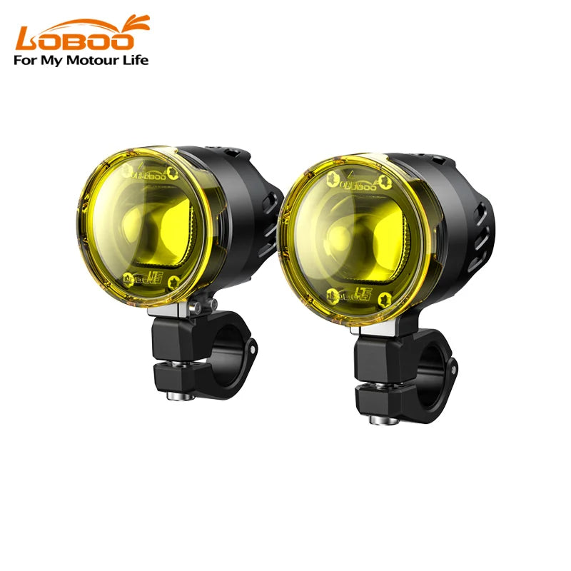 LOBOO L7S High & Low Beam Auxiliary Lights
