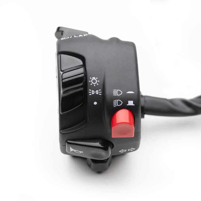 Domino Left Hand Side Electric Switch - Lights Indicators Horn - 9A Series