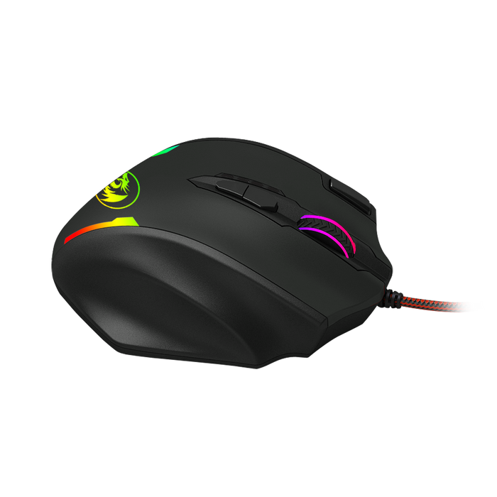 REDRAGON IMPACT 12400DPI MMO Gaming Mouse - Black-6