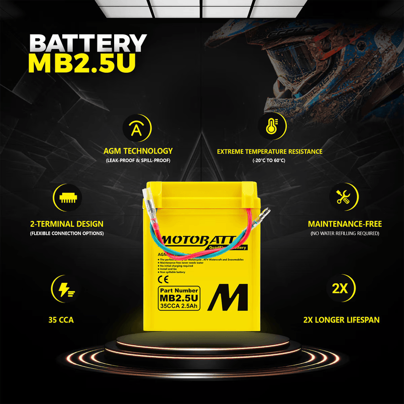 Motobatt MB2.5U