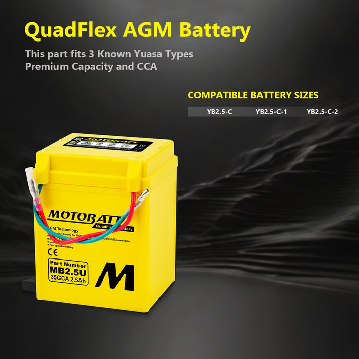 Motobatt MB2.5U
