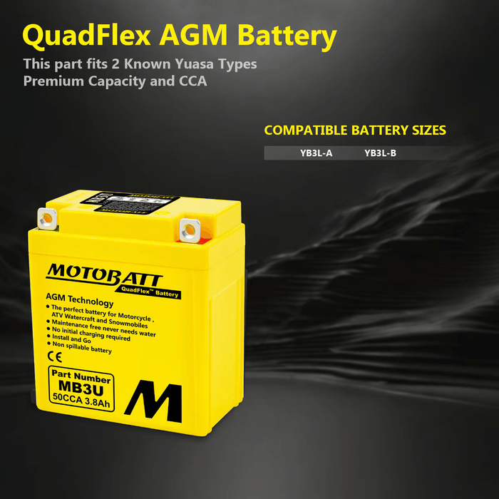 Motobatt MB3U