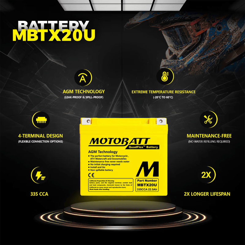 Motobatt MBTX20U