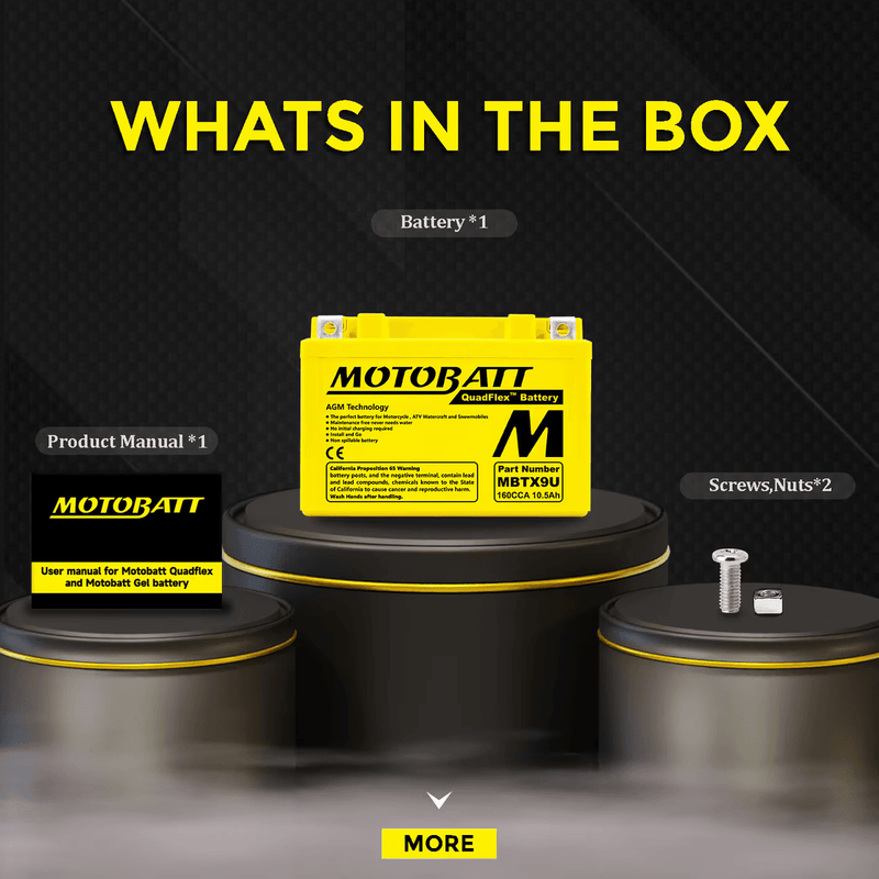 Motobatt MBTX9U