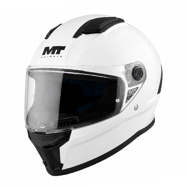 MT Stinger 2 Pure A1 Gloss White Full Face Helmet