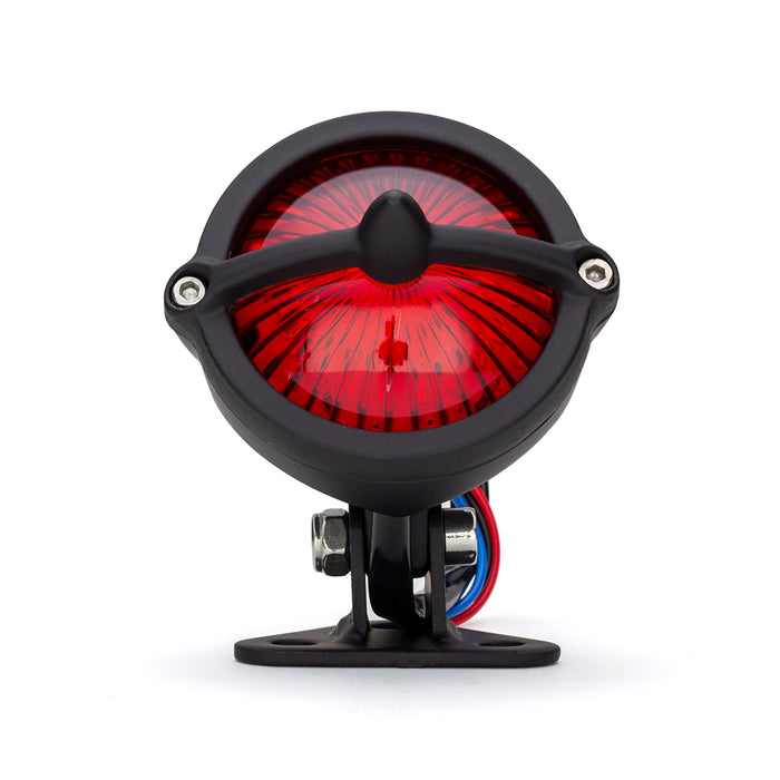 Max-Inc Matte Black Alloy Bobber LED Stop / Tail Light