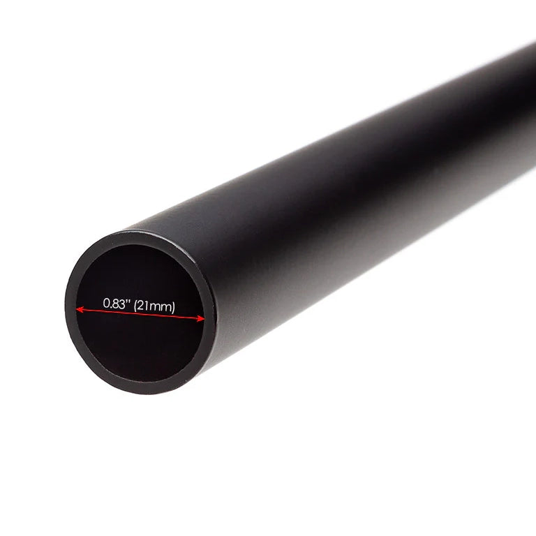 Max-Inc Black Cafe Racer Steel Drag Bars - 1" (25mm)