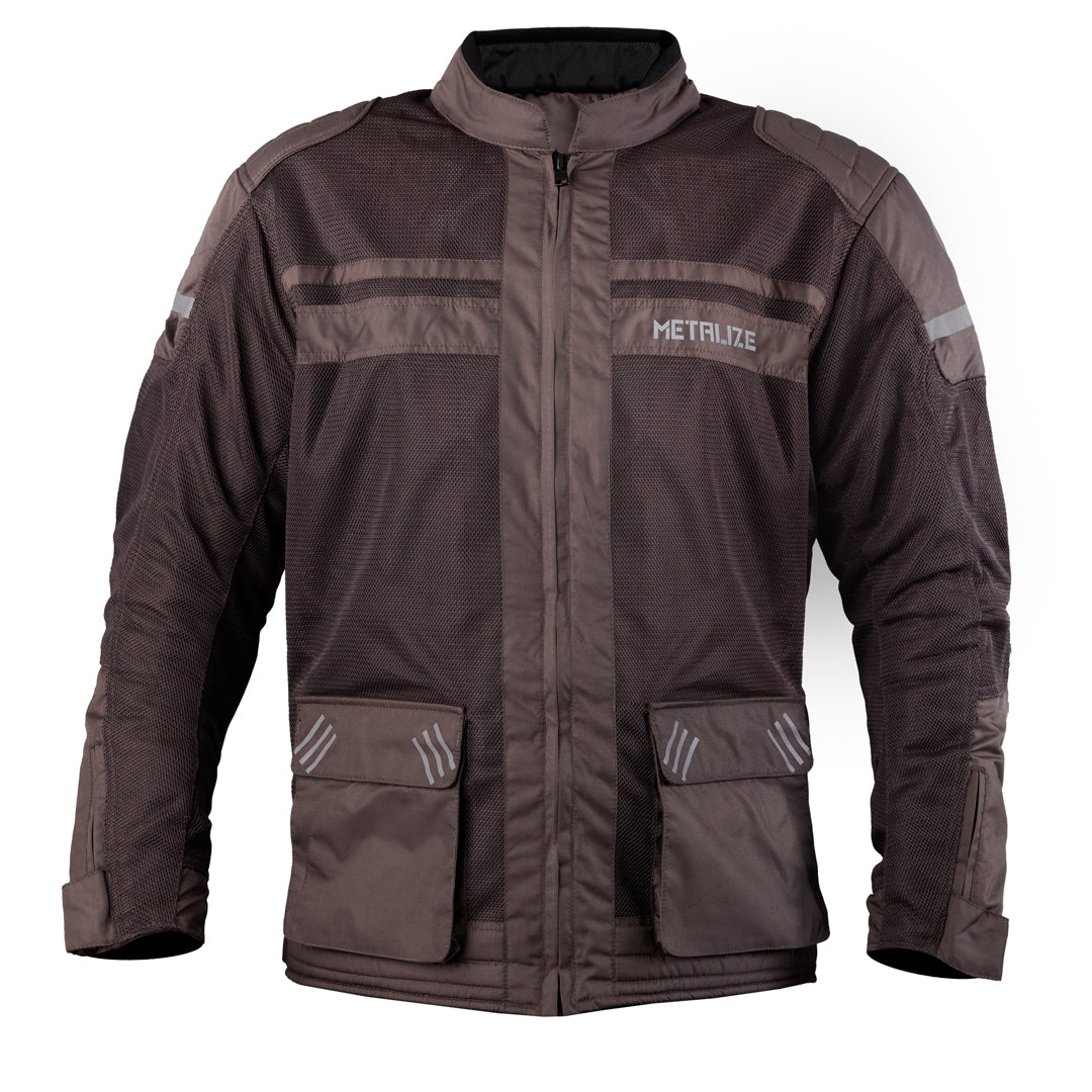 Metalize 485 Airflow Jacket - Brown — Maxinc