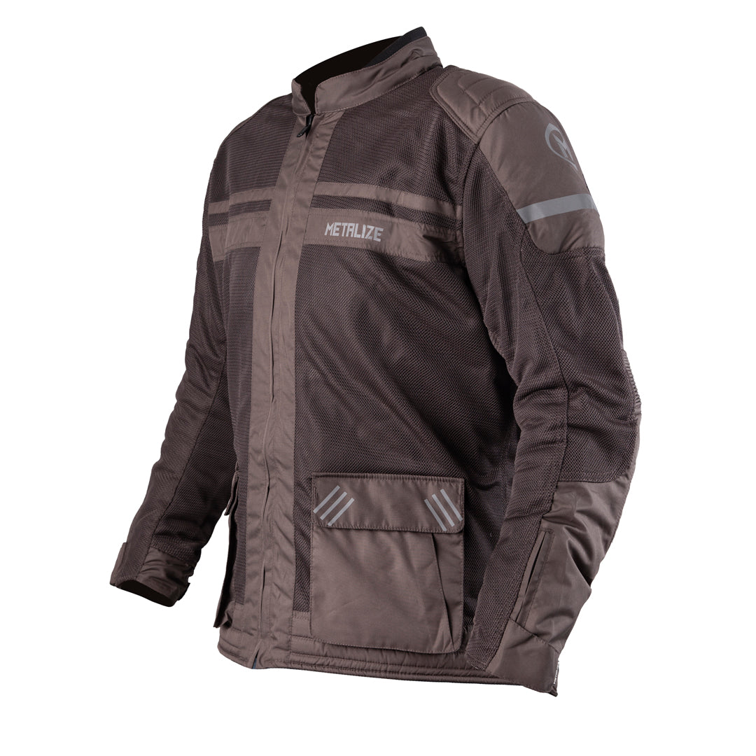 Metalize 485 Airflow Jacket - Brown — Maxinc