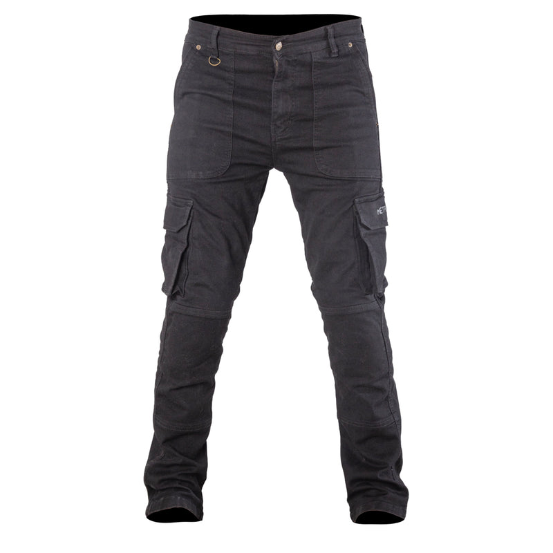 Metalize Black Cargo Pants