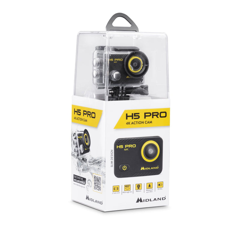 Midland H5 4K Pro Action Camera